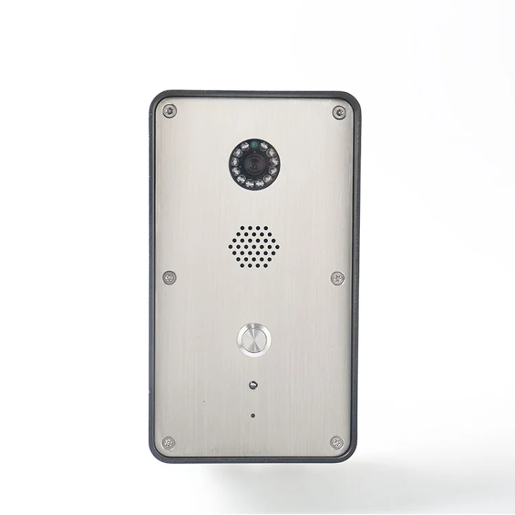 KNZD-47A Video Intercom System Robust Waterproof SIP Door Phone Corded Telephones