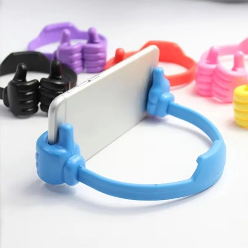 

1/2/4pcs Thumb Up Phone Stand Lazy Thumb Stand Portable Elastic Creative Universal Phone IPad Stand Phone Stand