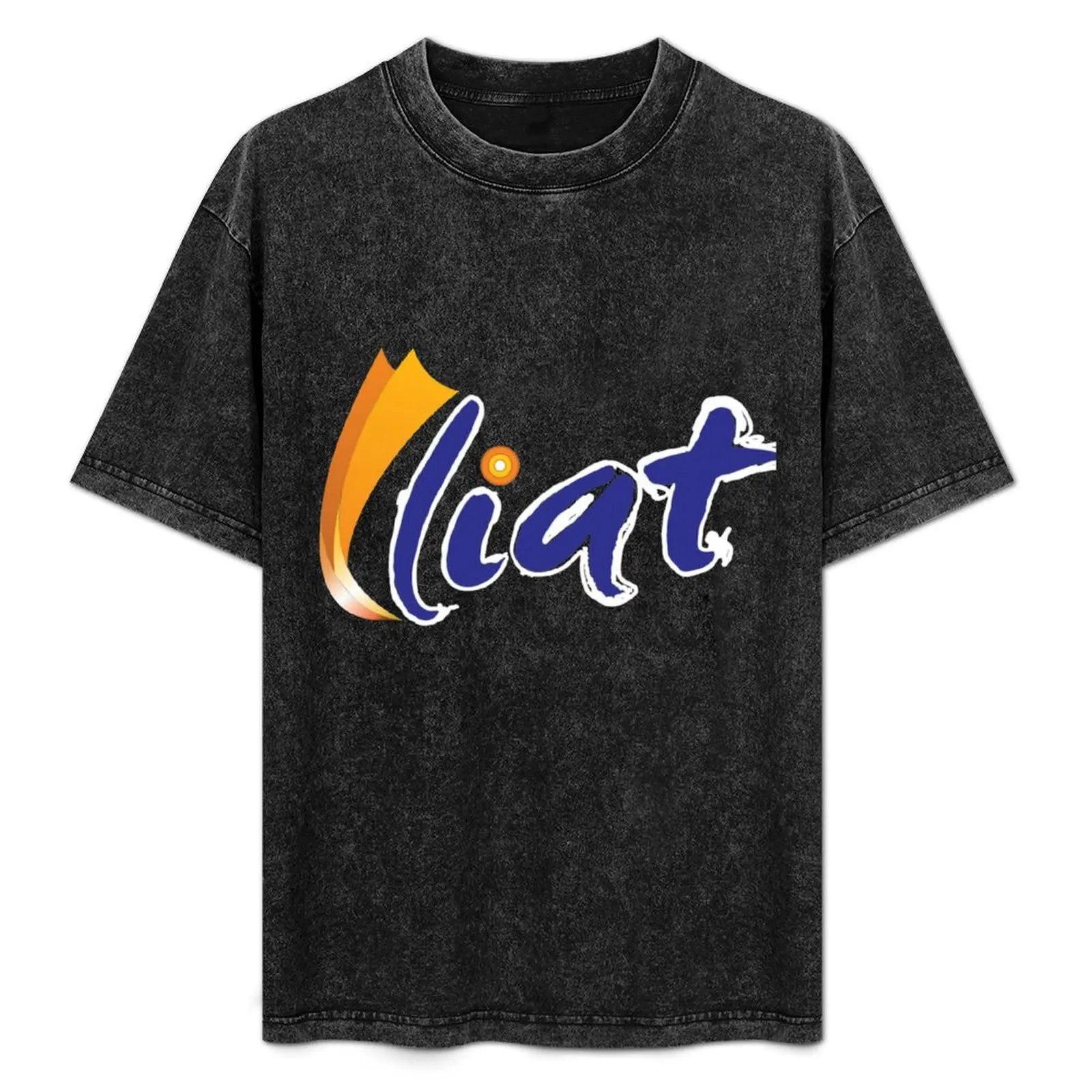 Liat The Carribean Airline logo T-Shirt customizeds anime clothes Aesthetic clothing mens t shirts