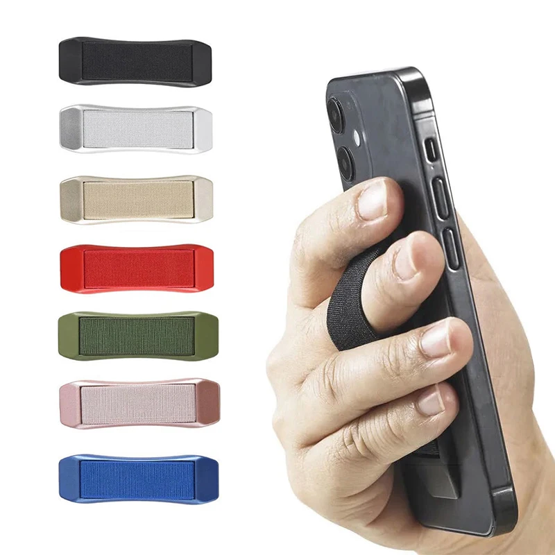 

Finger Grip Elastic Band Holder For CellPhone Back 3M Adhesive Sticker Stand Universal Flexible Hand Strap Tablet PC Sling Mount