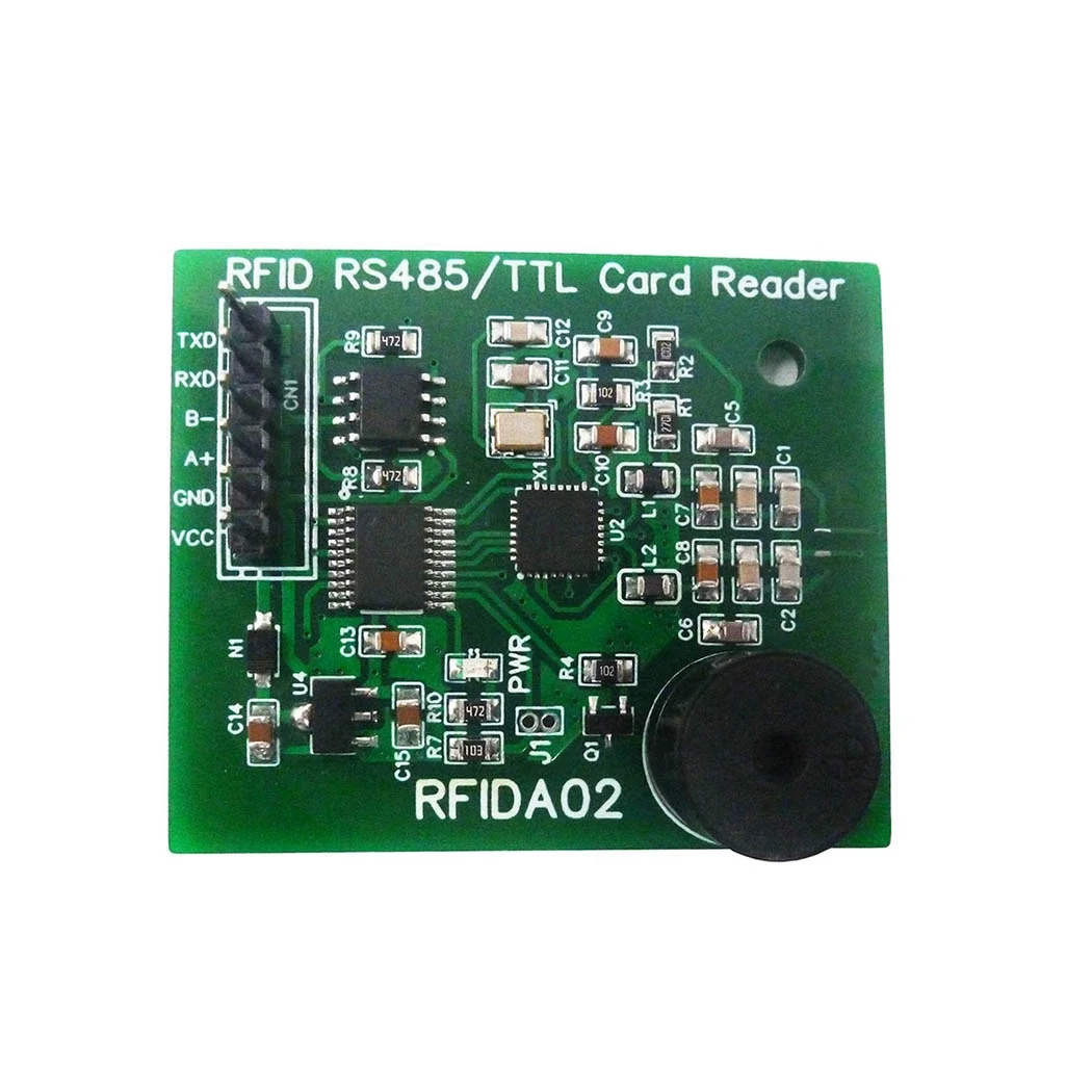 

RFIDA02 RS485 RS232 UART 13.56MHz RFID Reader/Writer RC522 CV520 for M1 S20 S50 S70 NFC RFID UID IC Card