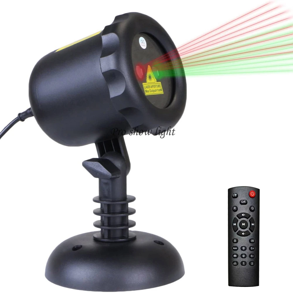 12 Patterns Christmas Holiday Laser Light Projector Outdoor Garden Lights IP65 Waterproof Lawn Lights For Patio Yard Disco Shows