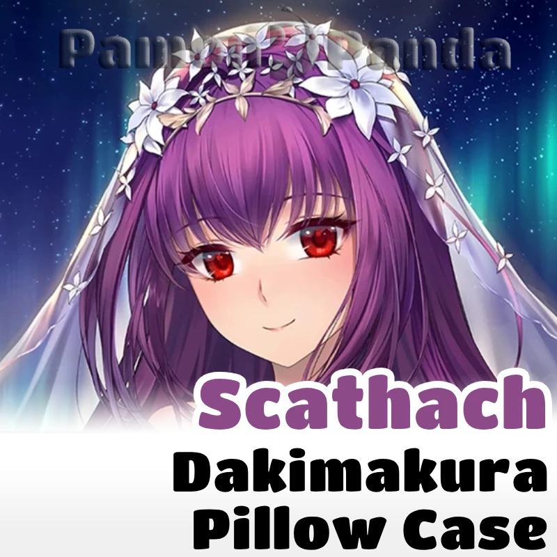 Scathach Dakimakura FGO Fate Grand Order Hugging Pillow Case Full Body Cushion Cover Pillowcase Home Bedding Decor Otaku CYTM098