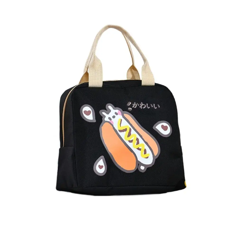 Insulated Cooler Bags Cute Cartoon Picnic Bag Portable Large Capacity Cartoon Pattern Bag Lunch Bag Tote Bag Food Bag