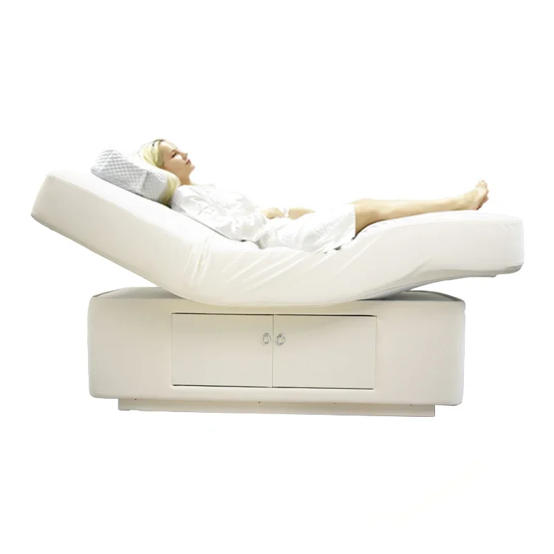 Lit de spa pliant portable Massage Tables et lits de massage électriques noirs