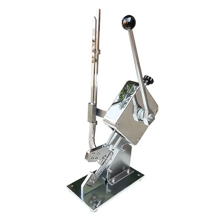 U-Shaped Manual Plastic Bag Tying Machine Fruit Vegetable Meat Deduction Hand Press Clipping Sausage Cover Tie for Beverage
