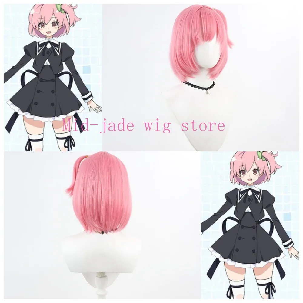 Assault Lily Bouquet Ichinose Yui Cosplay Wig Realistic Scalp Braided Hair Styling Halloween Party Performance Props