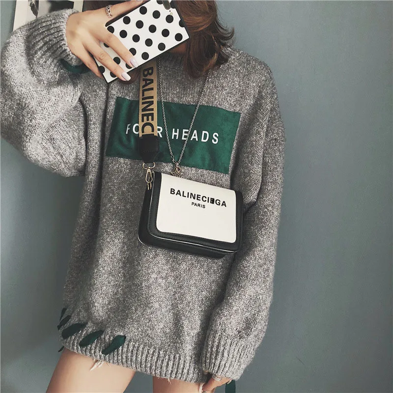 New Small Bag for Women Cross border Ins Trendy Korean Edition Fashion Chicy Bounce Di Bags Broadband Crossbody Bag