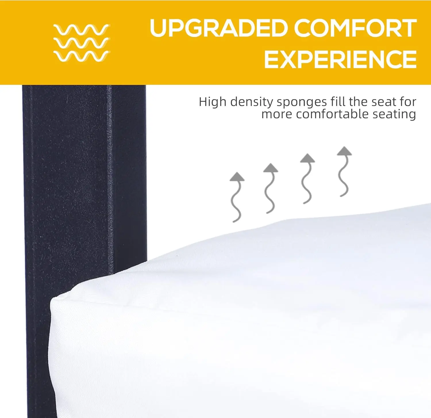 3 stücke Patio Bar mit weichem Kissen, Rattan Korb Gartenmöbel Set für Hinterhöfe, Rasen, Deck, Pool