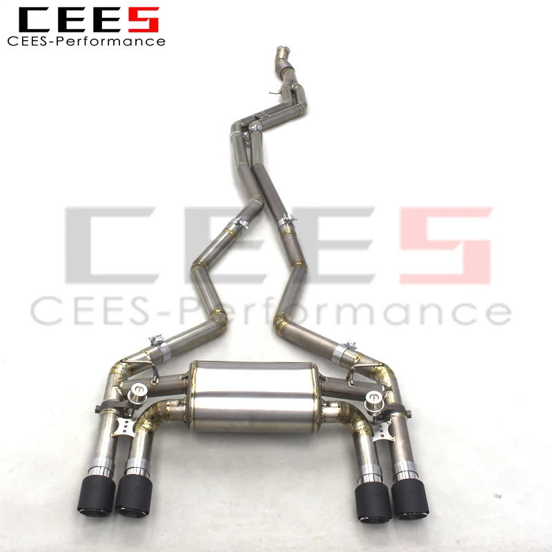 

CEES Valvetronic Exhaust Muffler For BMW M2 F87 N55 3.0T 2014-2018 Titanium Performance Exhaust Catback System Auto Accessories