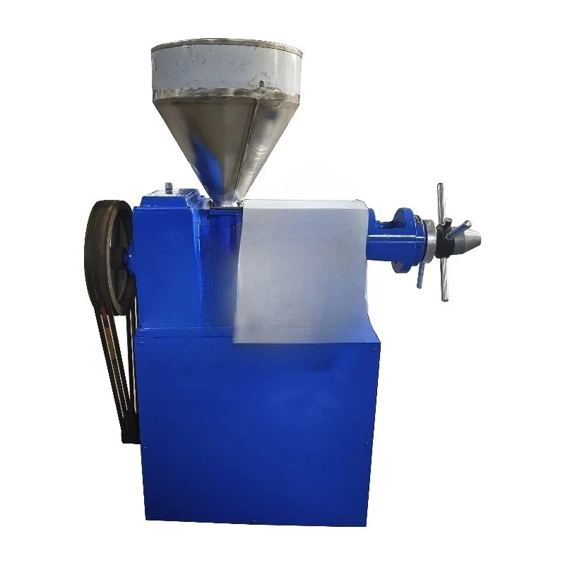 Model 60 ZX60 small spiral cold pressing oil press high-efficiency machine for processing rapeseed avocado mustard into soybean