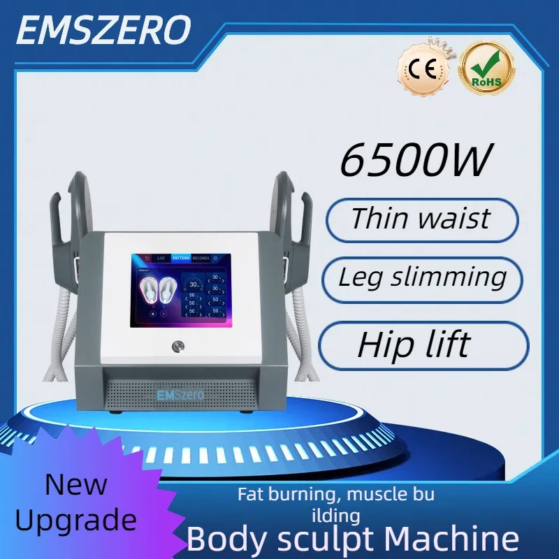 

EMSzero 6500W Machine 2025 EMS Body Slimming Sculpting Fat Burning Nova Weight Lose Electromagnetic Muscle