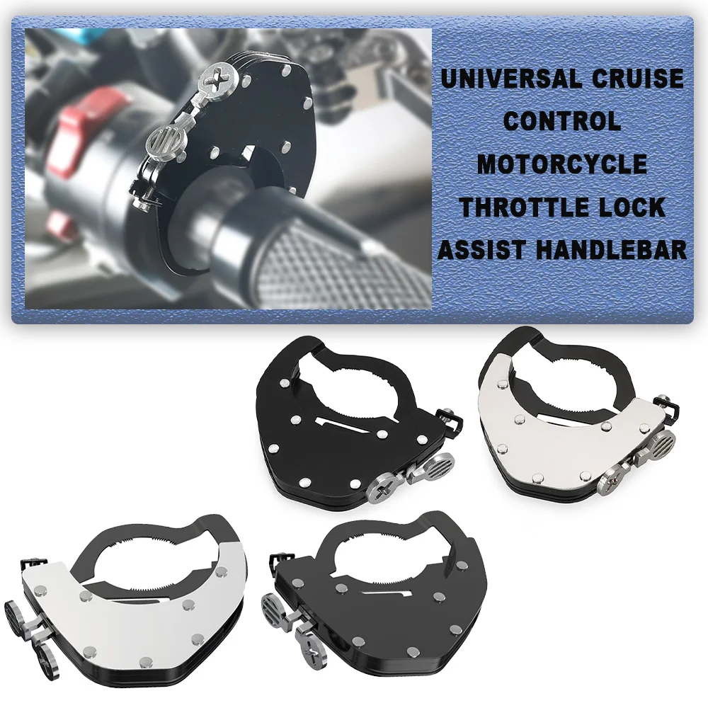 

Motorcycle Cruise Control Handlebar Throttle Lock Assist For Honda Big Ruckus CB 125F CB 300F CB 500 X CB 1100 / RS ALL YEARS