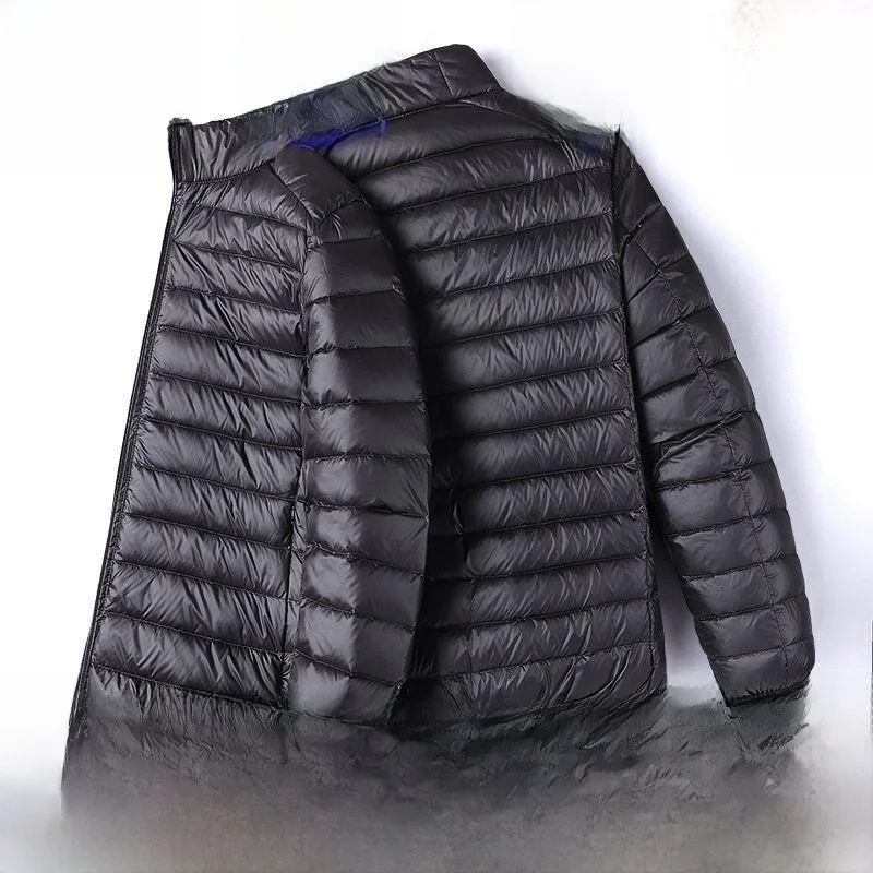 

Lightweight down Cotton Jaet for Men 2026 New Sle Stand Collar ort Lightweight Big Size Warm Autumn Winter Outerwear