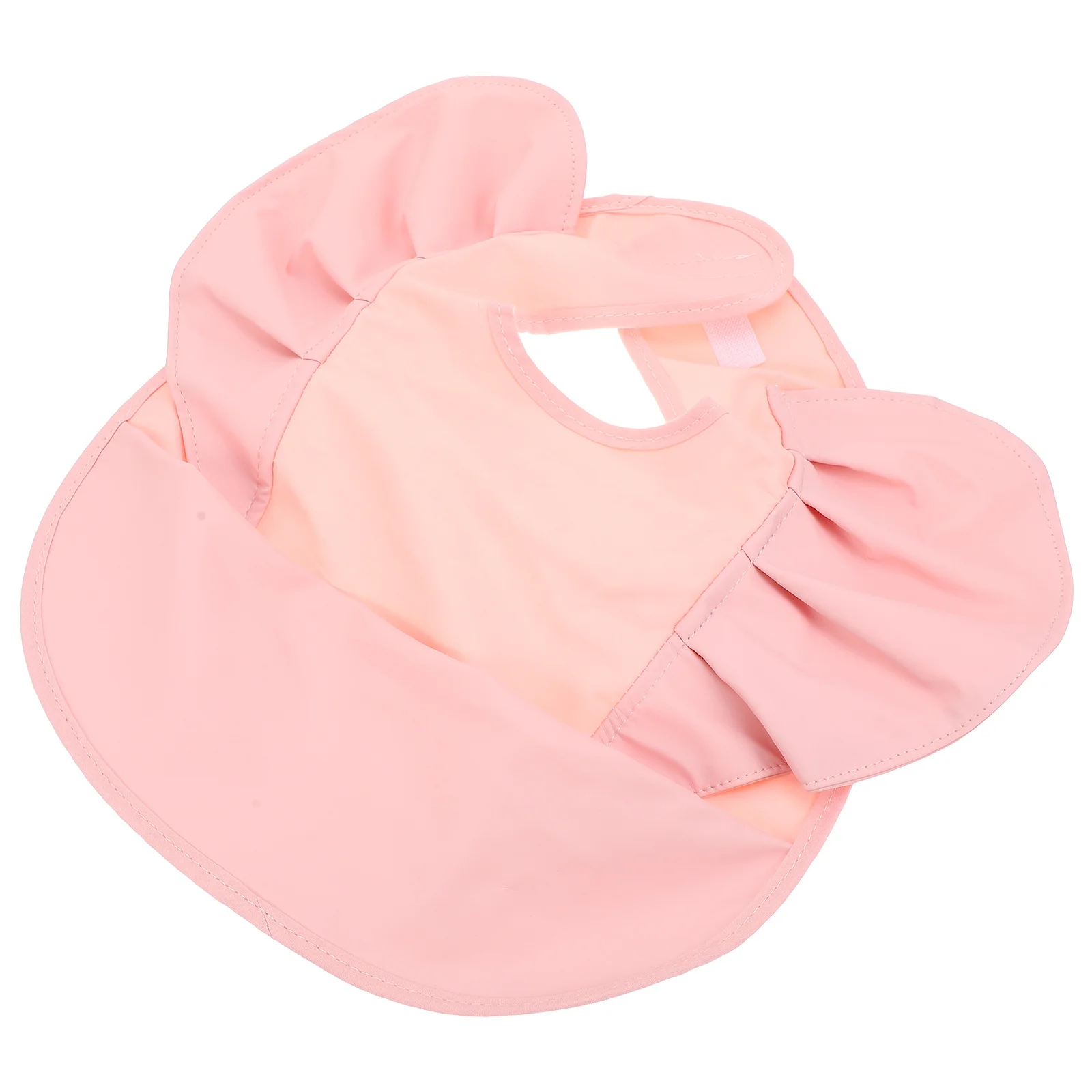 

Baby Kids Non-Woven Fabric Lacework Bib Drooling Teething Eating Infant Toddler Meal Protection Waterproof Baby Bib Apron