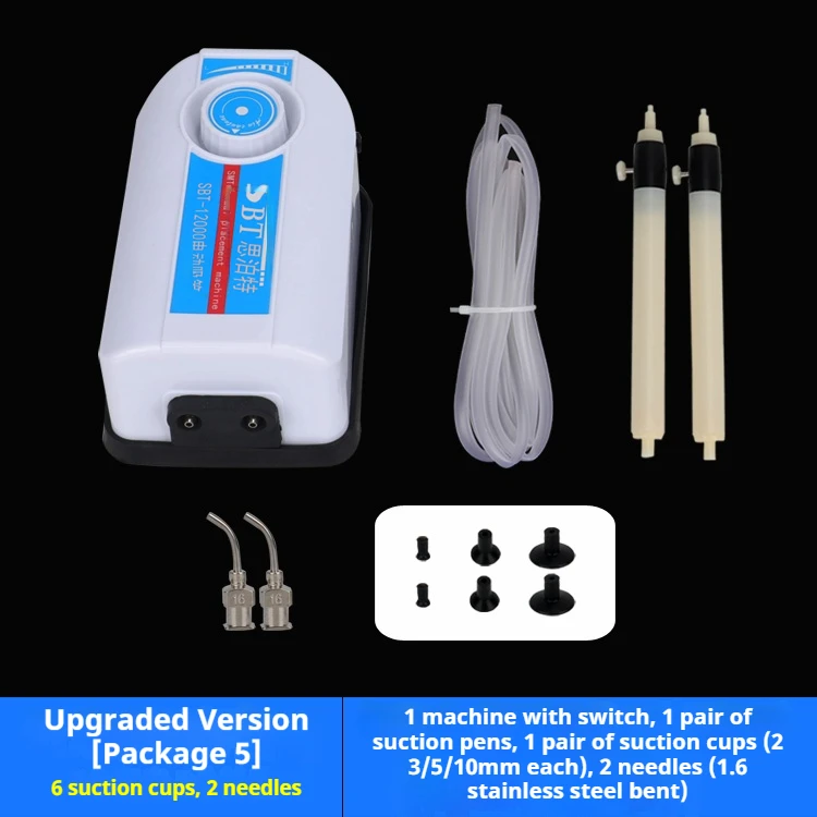 Manual Placement Machine, Electric Suction Pen, Vacuum Pen IC Suction Pen, Five-slot Feeding Rack, Strong Type