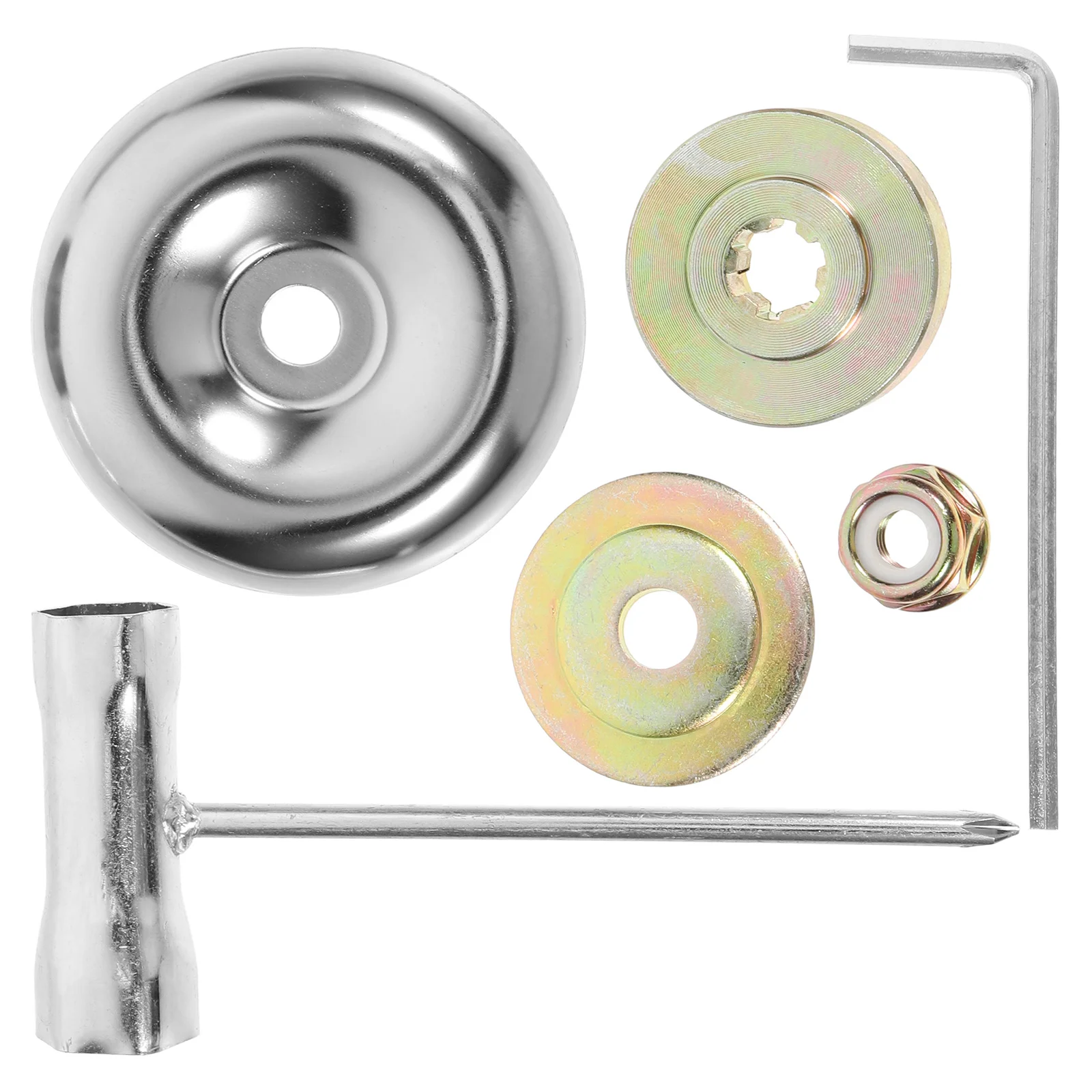 

6Pcs Lawn Mower Adapter Attachment Maintenance Kit for Brush Cutter String Trimmers Replacement 25mm Spindle Yard Maintenance