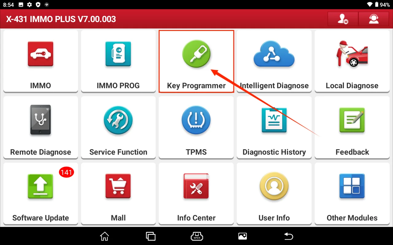 LAUNCH X431 Schlüsselprogrammierer X 4 Schlüsselset IMMO Programmierwerkzeuge Kompatibel mit X431 PAD V/ IMMO ELITE/IMMO PLUS /PROG 3 – Detail 6