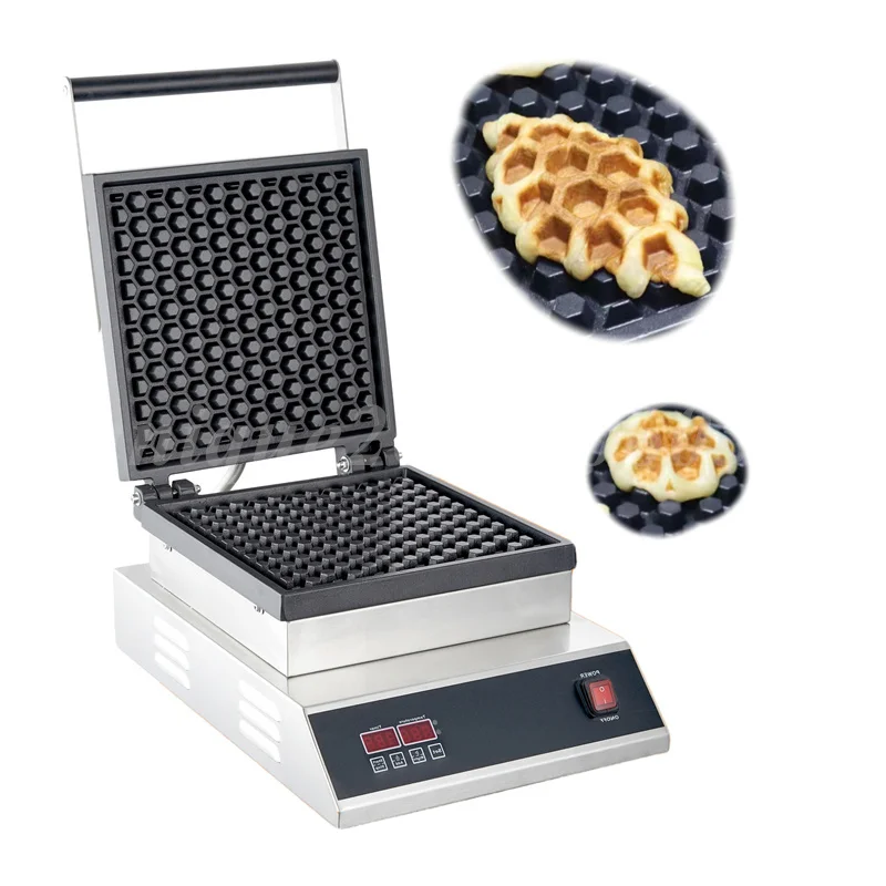 

Electric Square Honeycomb Waffle Machine Waffle Oven Non-Stick Pan Waffle Machine Commercial Large Grid Crepe Pancake Machine