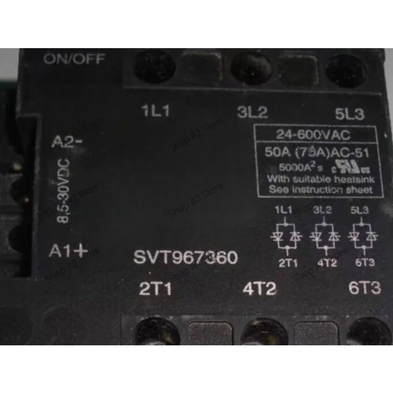 3 Phase Solid State Relay SVT967360 SVT965360 SVT764394 SVT965960, Industrial SSR for Motor and Heater Control