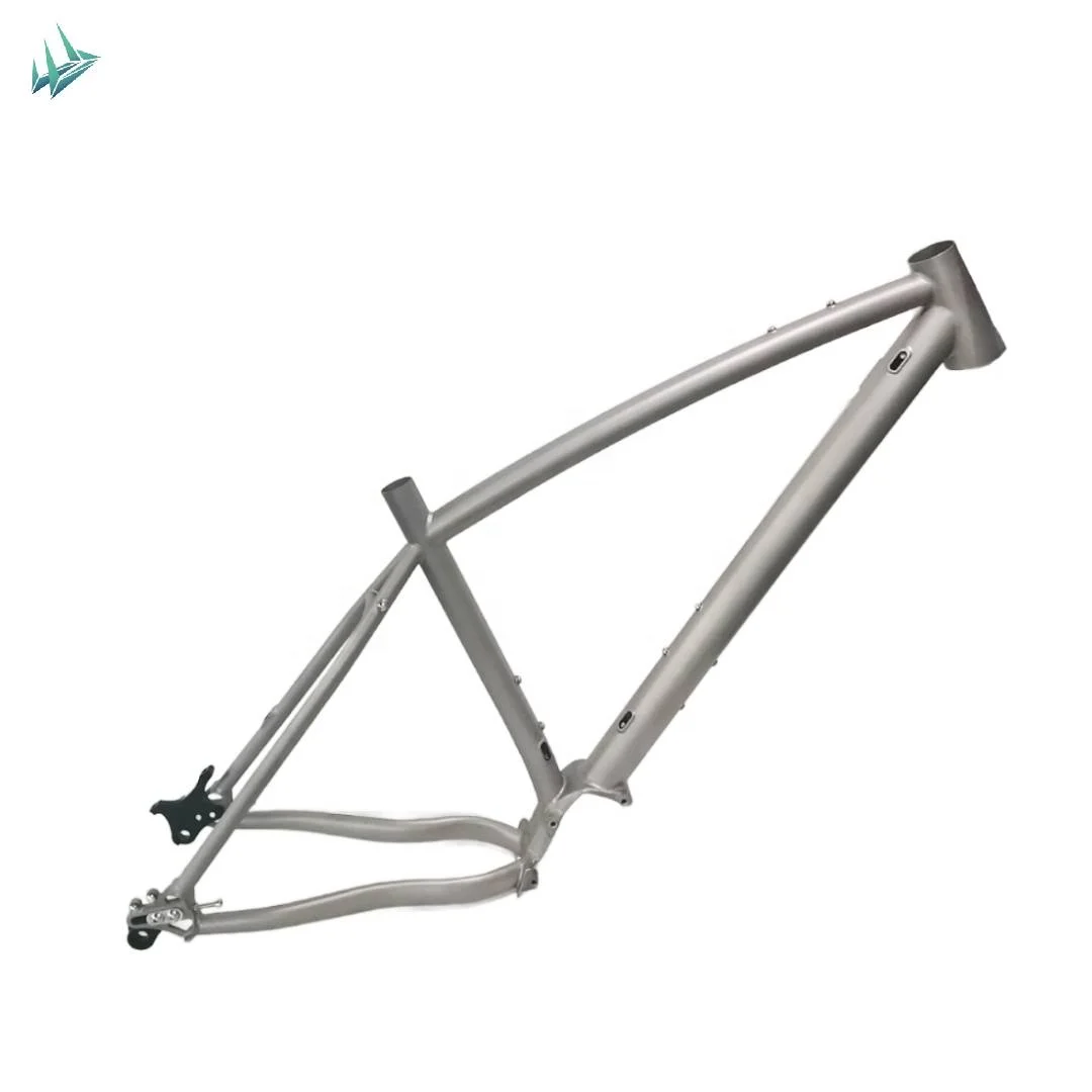 Titanium MTB Customized Bicycle Frame 29er Grade 9 Aero-tubing Mountain Bike Frame