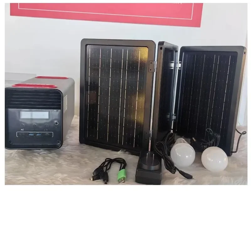 Portable Power Station LX-LC02 300W 400W 600W Home Outdoor Camping Solar Generator 12.8V LiFePO4 Battery Backup Power Supply
