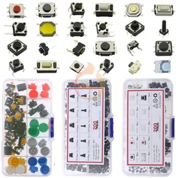 Mini momentane taktile Druckknopf schalter Auto Fernbedienung Touch-Tasten Taste ein/aus Dip SMD DIY Mikrosc halter gemischtes Kit