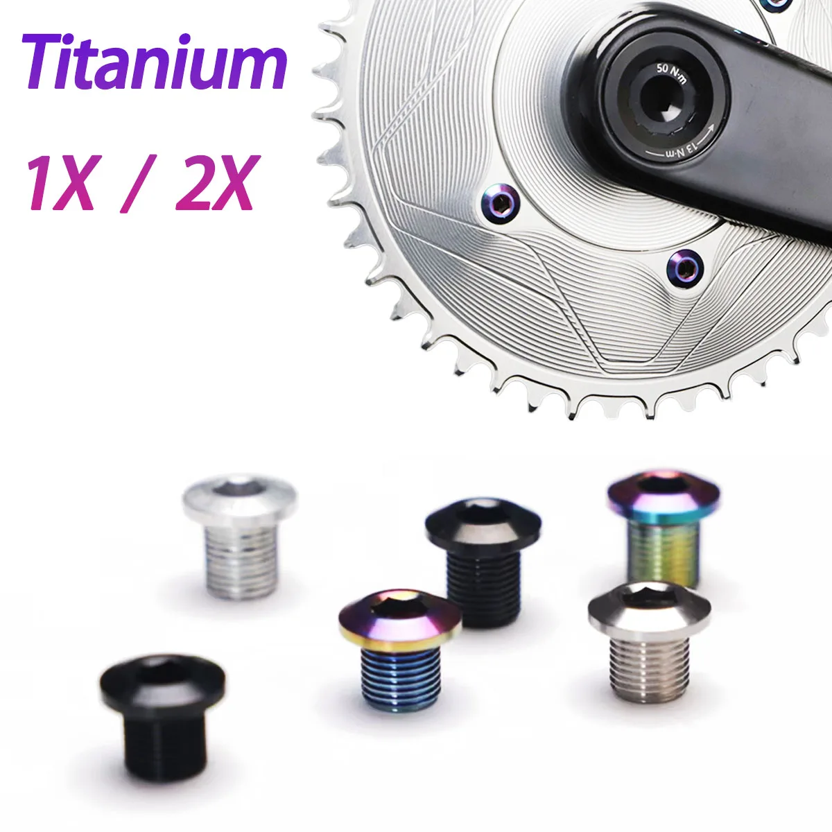 

Титановые болты PASS QUEST для Shimano 105 R7000 ultegra R8000 dura ace R9000 R7100 R8100 R9100, одинарный болт с двойной звездочкой