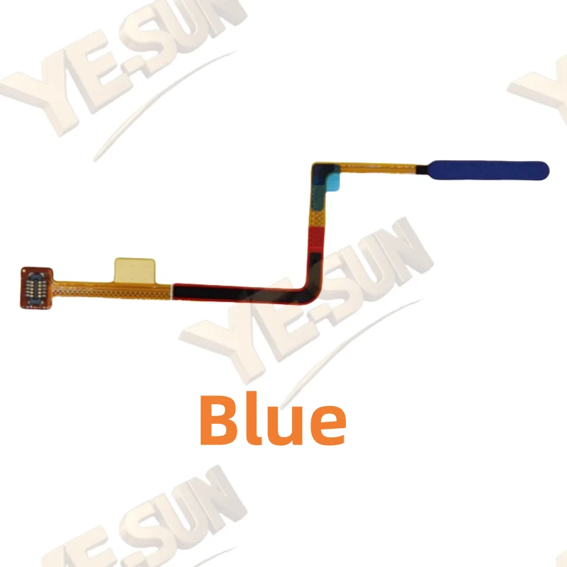 For Xiaomi Redmi Note9Pro(5G) / Mi 10TLite Fingerprint Sensor Home Return Key Menu Button With Side Power On Off Flex