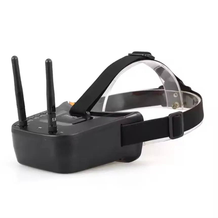 

дрон fpv с очками Очки FPV 5,8G 40CH 3,0 дюйма 480*320 точек высокая яркость ЖК-экран видеогарнитура HD DVR разнообразие для аксессуаров для дронов