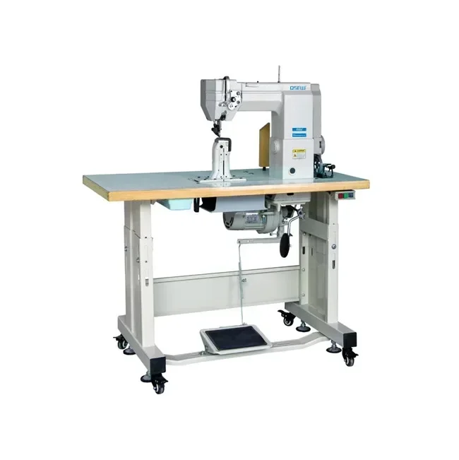 single needle column bed roller machine, large hook heavy-duty three feed flat sewing industrial sewing machine