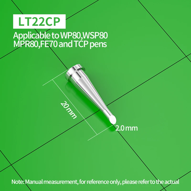 Imagem -04 - para Pontas de Ferro de Solda Weller Ltknsl Lt1lnw Lt1lx Lt22cp Lt33cp Compatibilidade Weller Wsd81 Wd1000 Estação de Solda Wp80 Wsp80