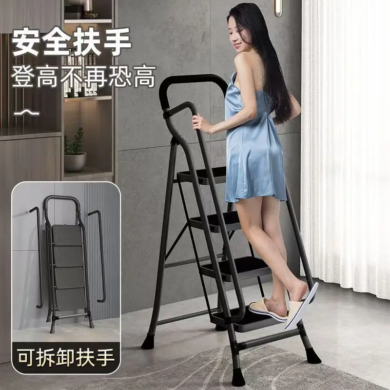 Best-selling household ladder, folding herringbone ladder, mobile staircase
