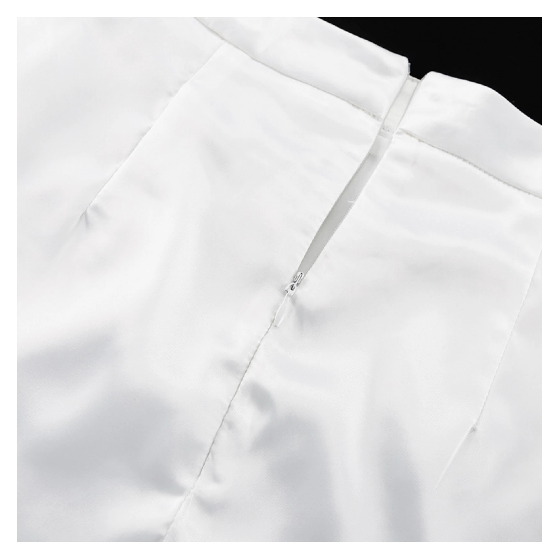 レディースパッチワークスカート、夏のホットスイートスタイル、スリムフィットミッドレングススカート、2025