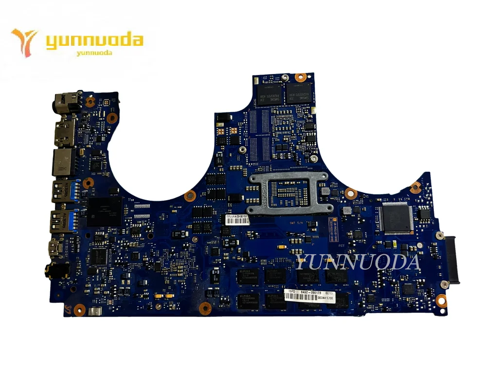 Original For SAMSUNG NP700Z5B  Laptop  motherboard With I7-2675QM CPU BA41-01724A  BA92-09017A 100% Tested Good