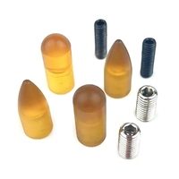 2pcs Tap Down Pen Heads Tip Car Dent Removal Tool Knock-down Tip Tools DIY Car Body Dent Repair Pen Heads Car Repair