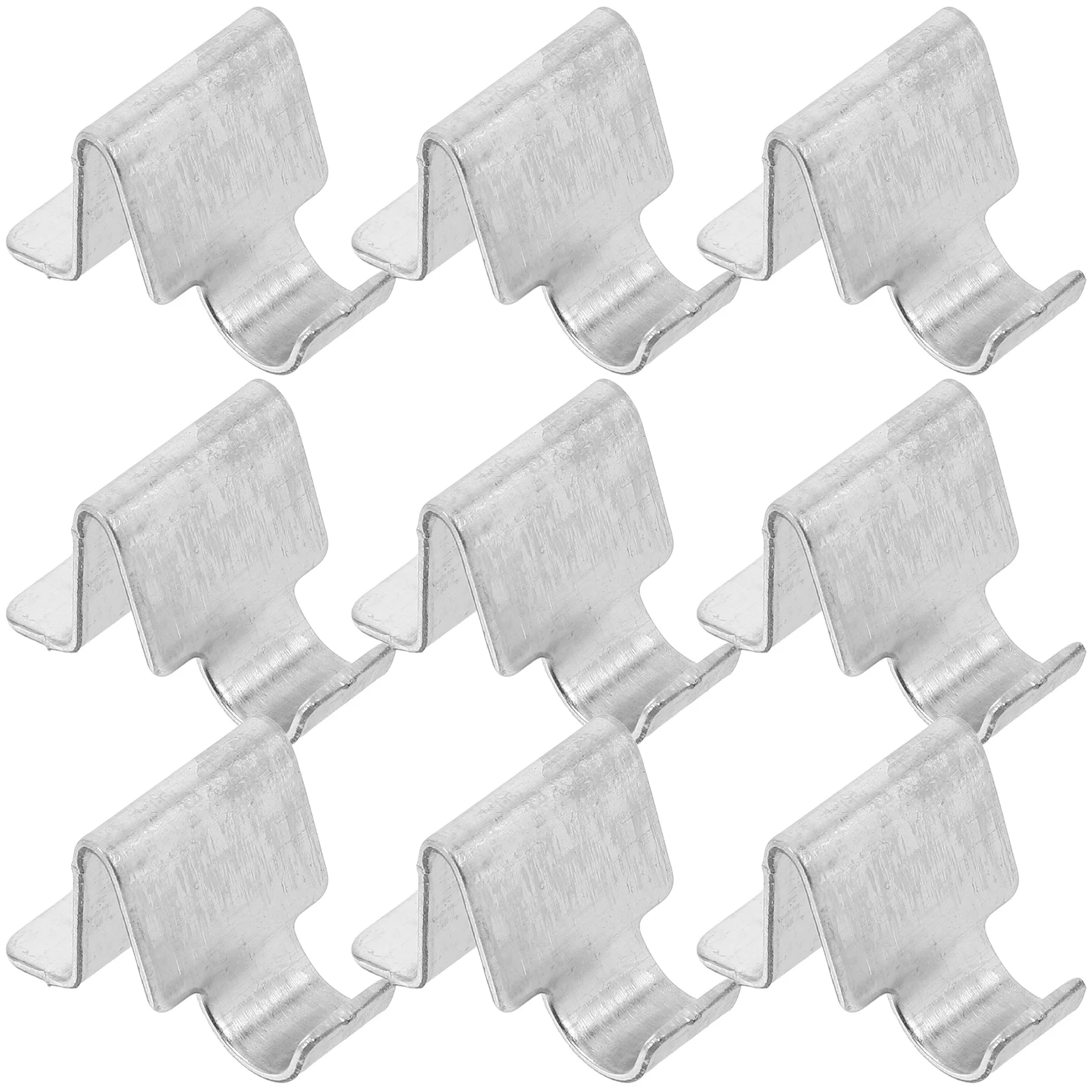 

10 Pcs Stainless Steel Shelf Clips Bracket Replacement for Office Cabinet Medicine Adjustable Supports Clip Metal Pegs