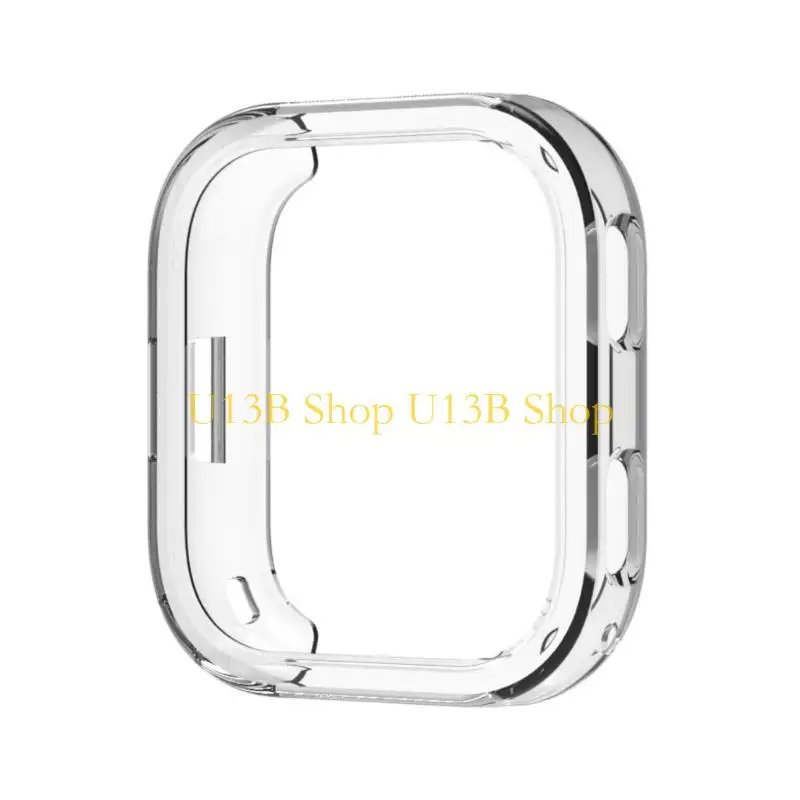 U13B Flexible Frame Cover for BIP Smartwatch, Front-Open Watch Cover with Button Room and Carry Comfort for Daily Wear