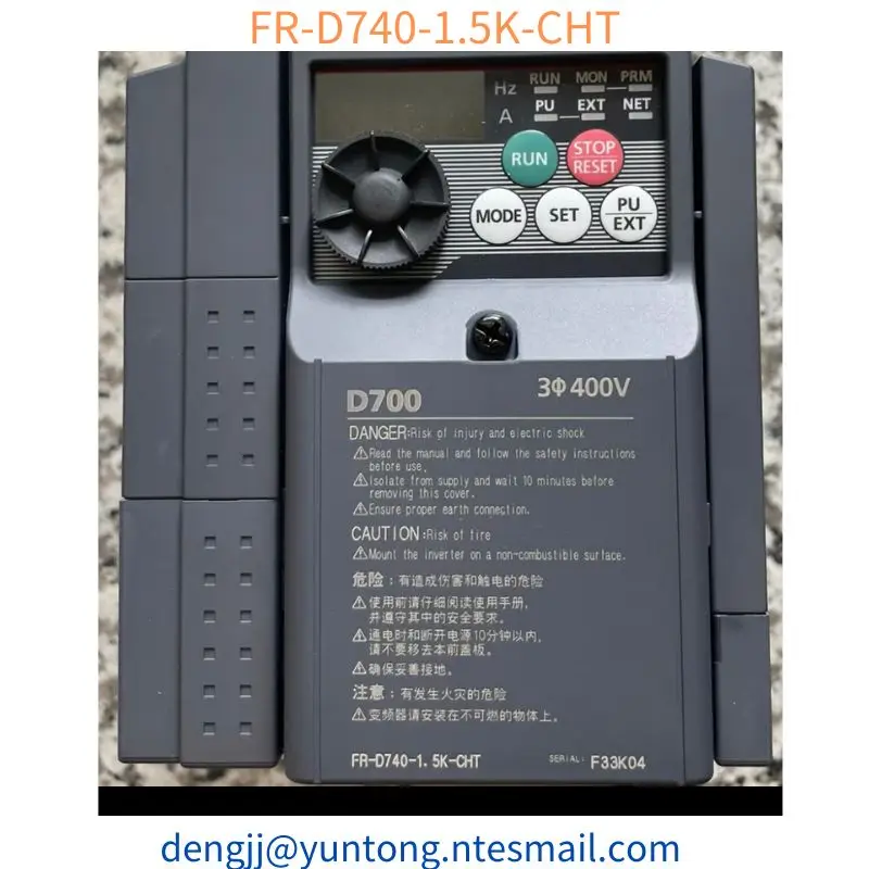 FR-D740-1.5K-CHT frequency converter original genuine/second-hand disassembled and tested intact/brand new and shipped quickly