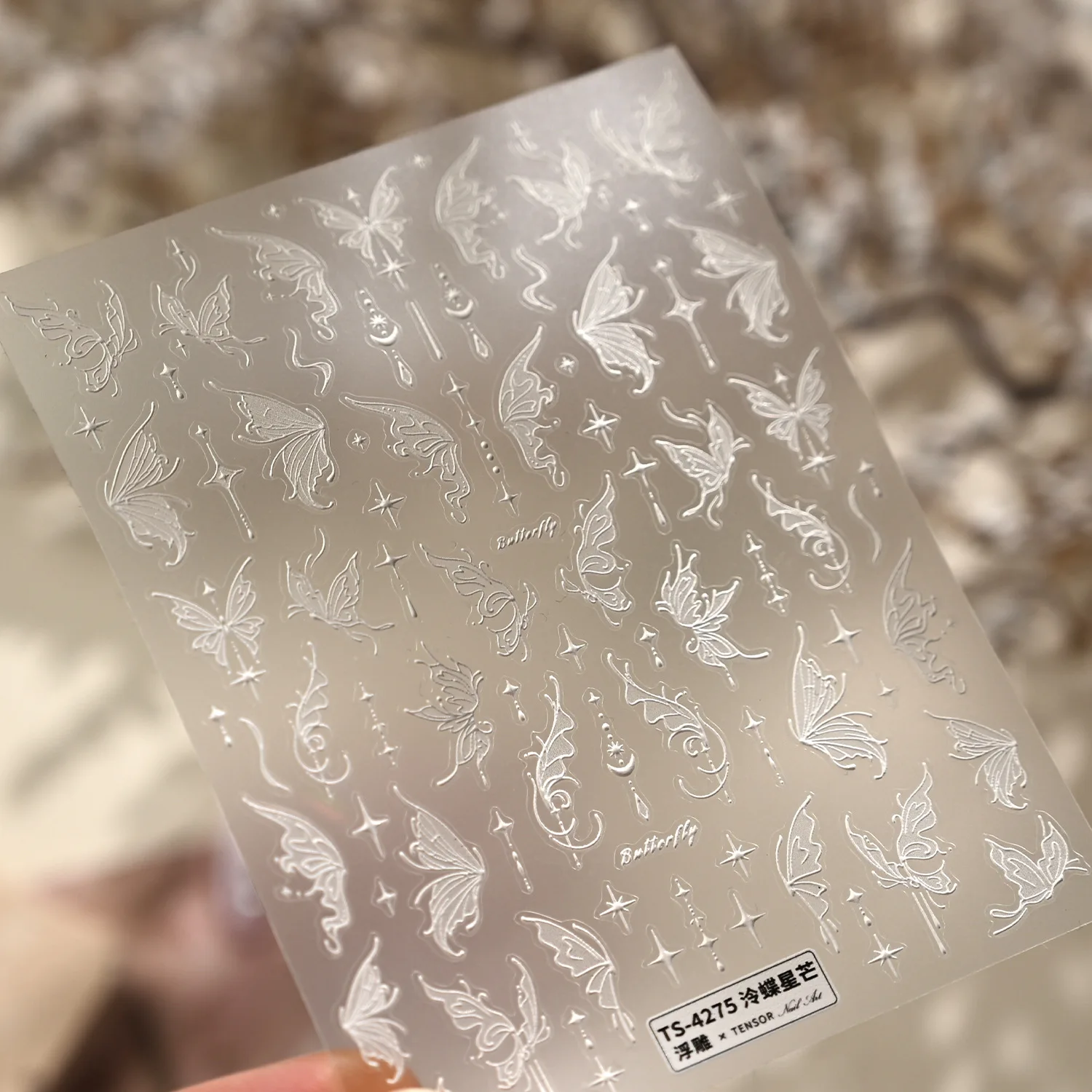 1 Stück 5D Weiche Niedliche Katzen-Kätzchen-Kuchen-Donut GLÜCK WUNSCHEN, GLÜCKLICHES LEBEN Nagelkunst-Aufkleber Geprägte Cartoon-Nagelsticker Maniküre DIY – Detail 14