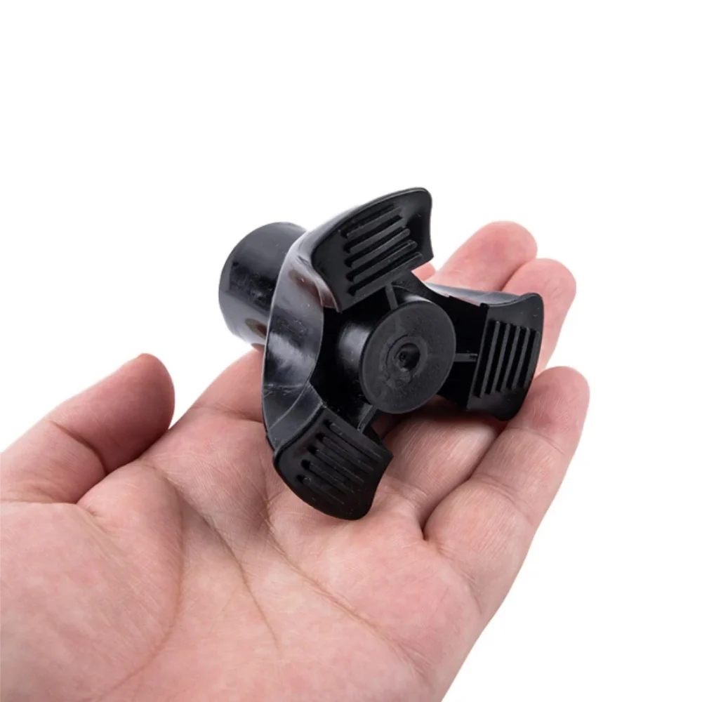 1Pc 19/22mm Crutch Bottom Tips Stick-slip Mat Pad Tripod Walking Stick Cane Crutch End Tips Cover Rubber Ferrule End Bottom