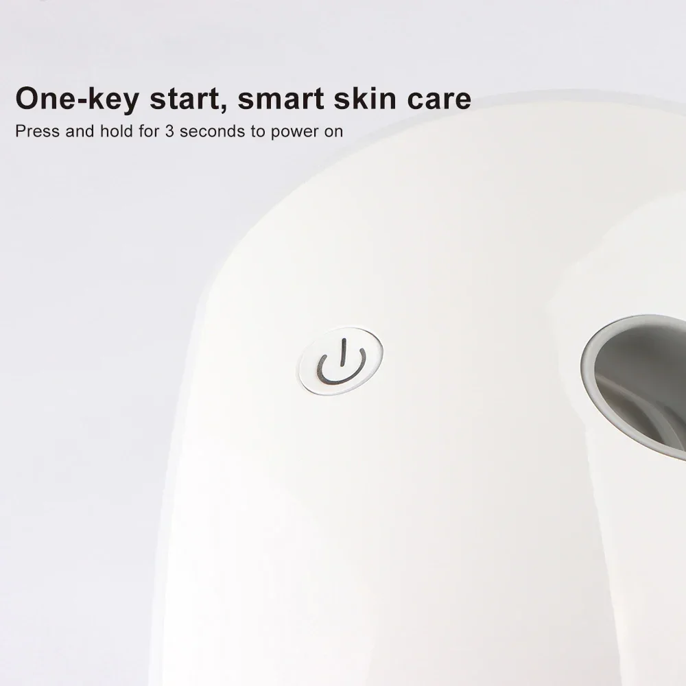 Luces de belleza facial, luz infrarroja roja, terapia de luz led, máscara led antienvejecimiento multifunción, tratamiento del acné