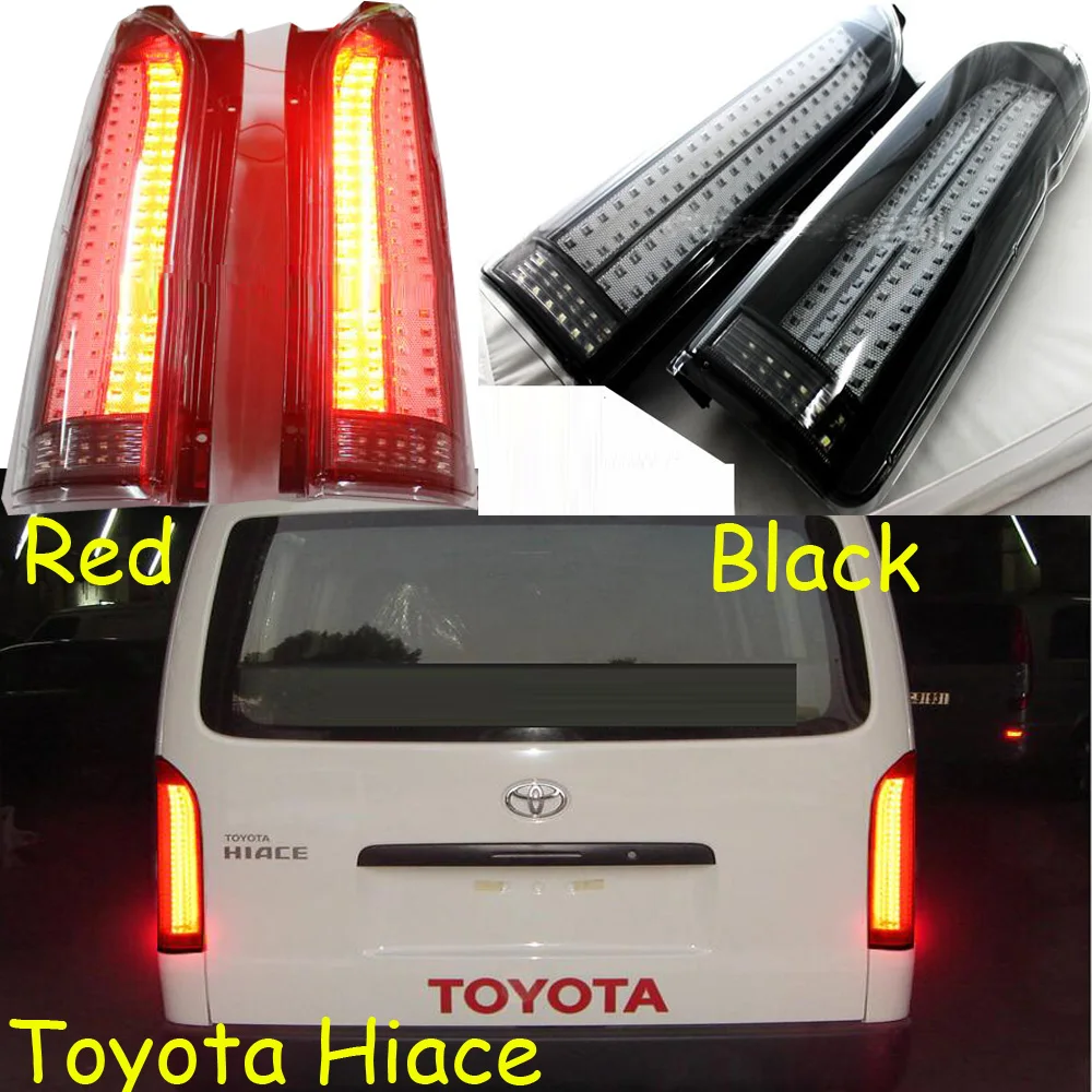 

car bumper Hiace200 tail light for Toyota Hiace 200 taillight LED Taillamp car accessories for Toyota Hiace fog lamp