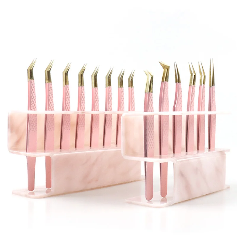 

Acrylic Tweezers Storage Holder Display Stand Eyelash Extension Tweezers Eyebrow Grafting Beauty Salon Makeup Tool Makeup Tools