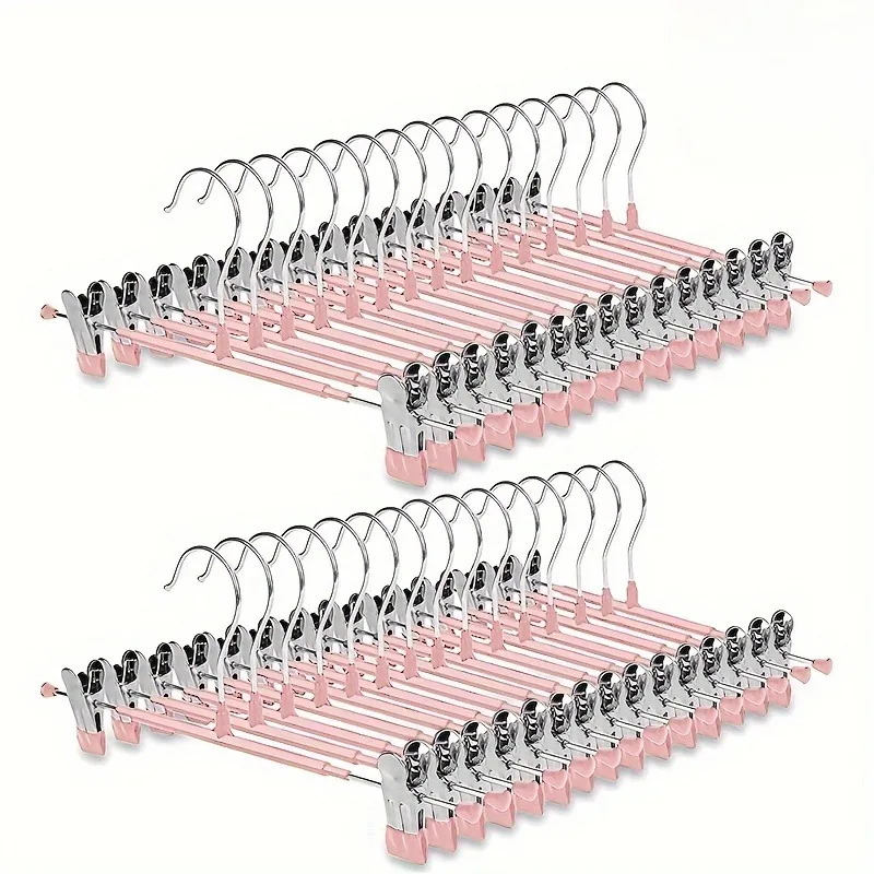 10pcs Dip Plastic Anti Slip Drying Hanger, Home Drying Expert. Thick and Seamless Clothing Support for Home and Dormitory Use