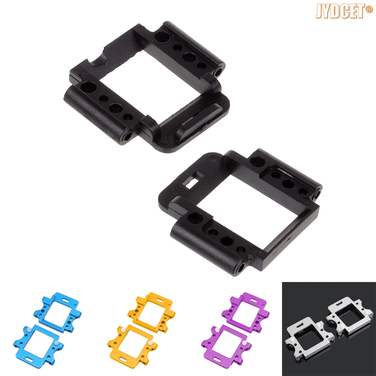 #02021 Rear #02022 Front Plastic / Aluminum Suspension Arm Bottom Mount for RC 1/10 HSP 94123 94107 94106 94111 94108 94118