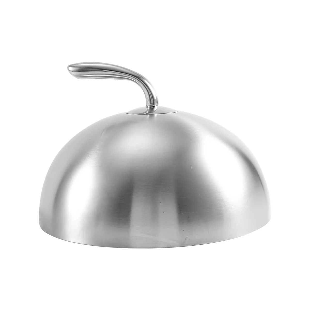 شريحة لحم غطاء 1 قطعة 24 سنتيمتر الفولاذ المقاوم للصدأ غطاء شريحة لحم تيبانياكي قبة غطاء طبق المنزل جولة النفط برهان وجبة غطاء للطعام المطبخ الطبخ