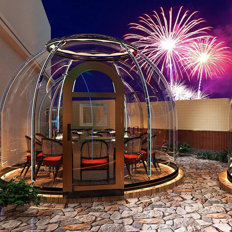 

Hot Sale Bubble Room Hotel Mobile Home Clear Bubble Room Round House For Living Travel