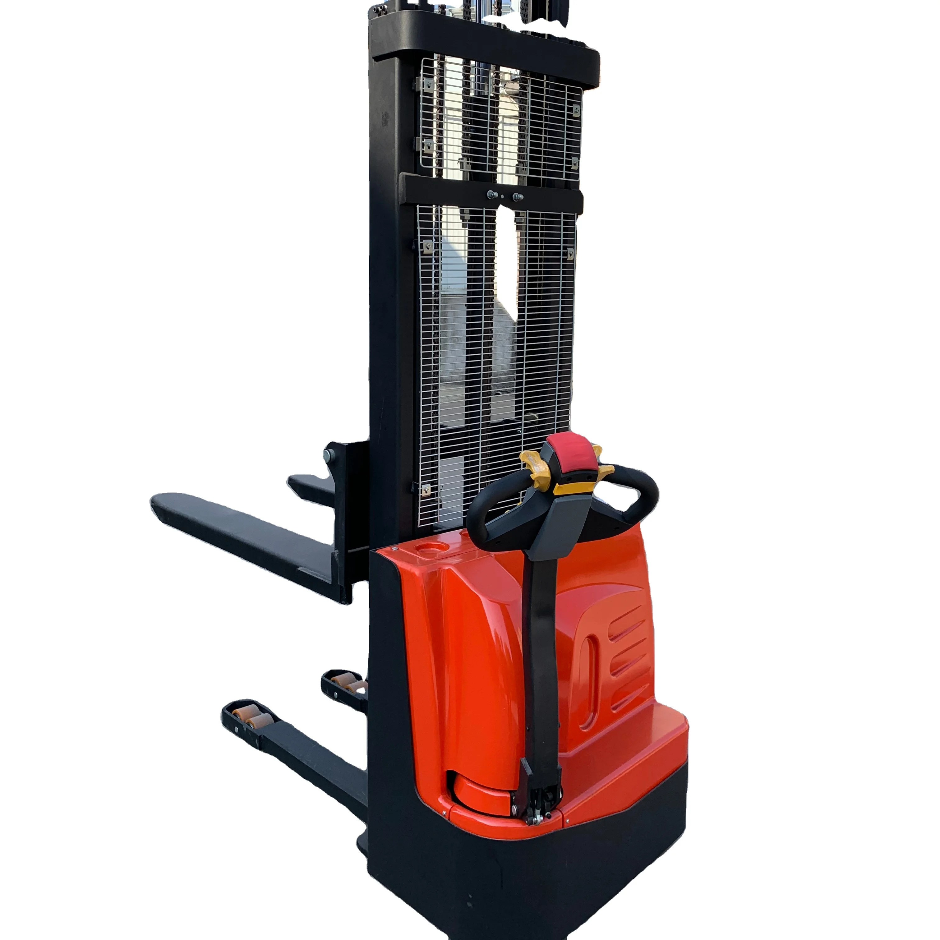 

Electric Walkie Stacker Forklift Electric Pallet Stacker