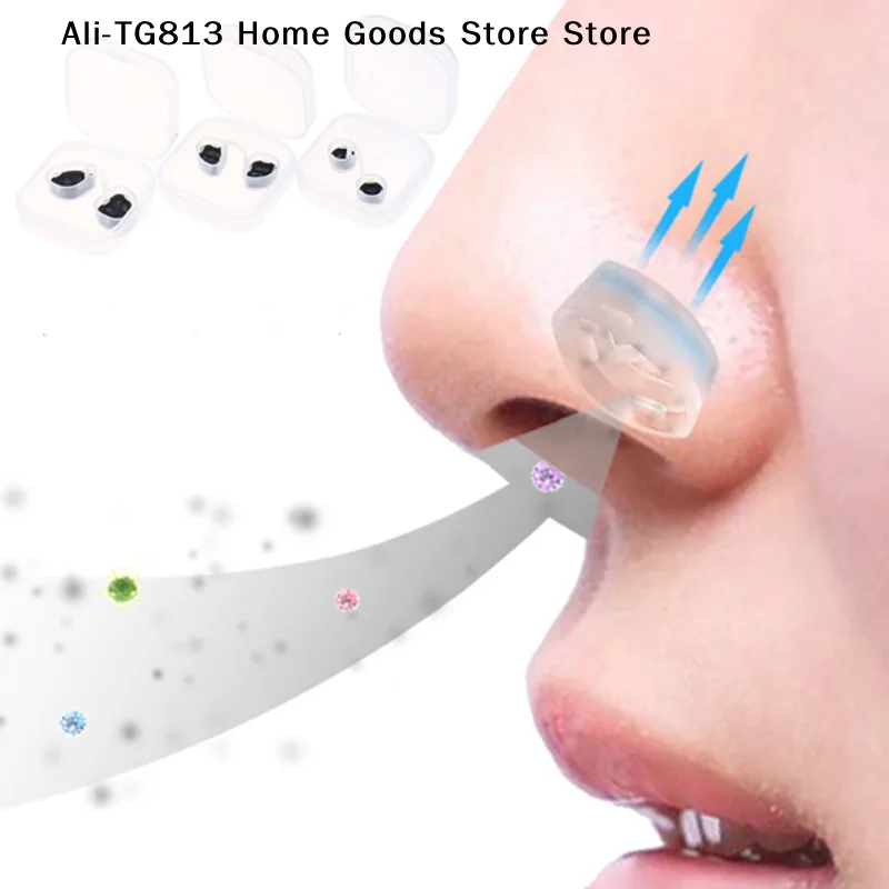 

[TG813]Carbon Nose Invisible Nasal Filter Anti Air Pollution Pollen Allergy Dust Filter